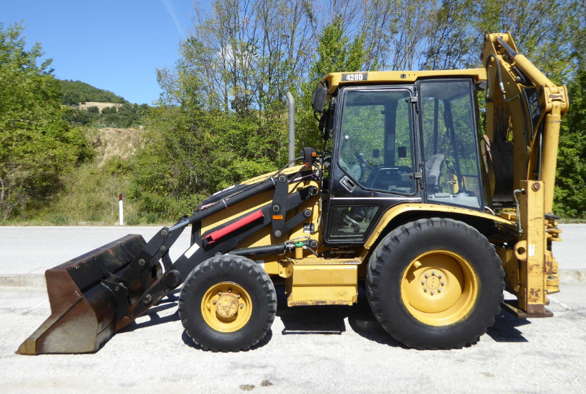 Retroescavadeira Caterpillar 428