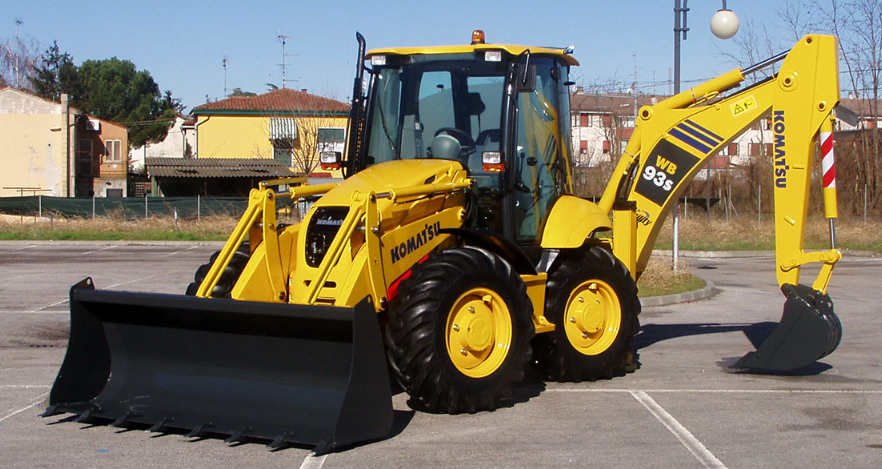 Retroescavadeira Komatsu WB93S