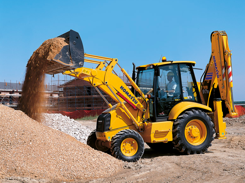 Retroescavadeira Komatsu WB97R