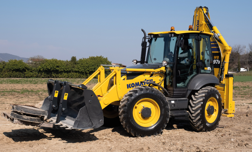 Retroescavadeira Komatsu WB97S