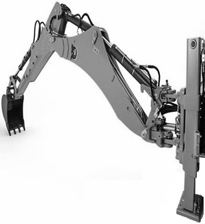 Volvo BL60 backhoe loader boom and stick parts